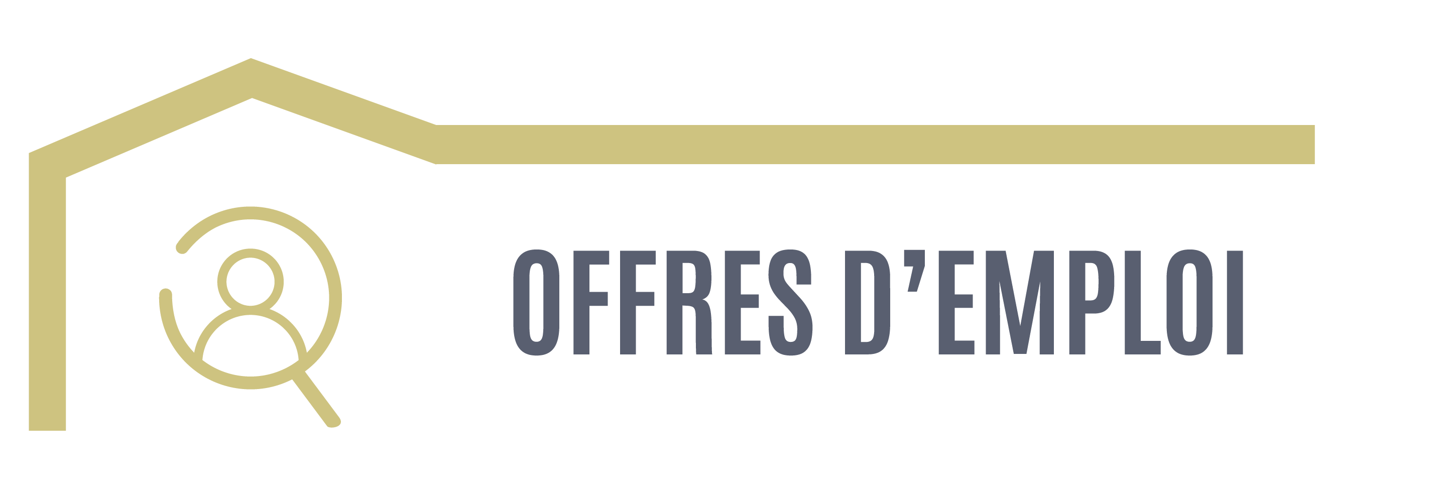 Bouton Offres d'emploi - Lien vers la page Offres d'emploi